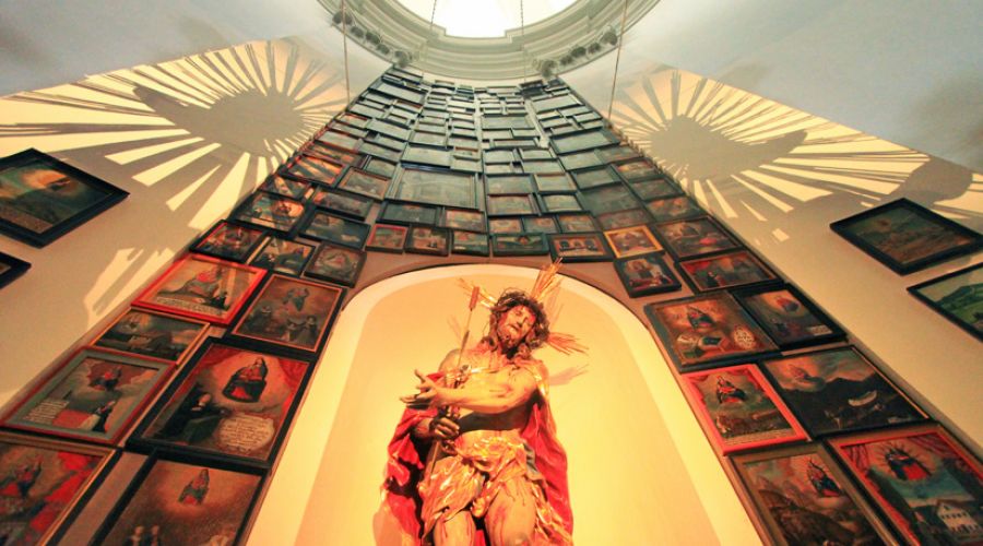 Gedenktafeln in der Marien Kirche