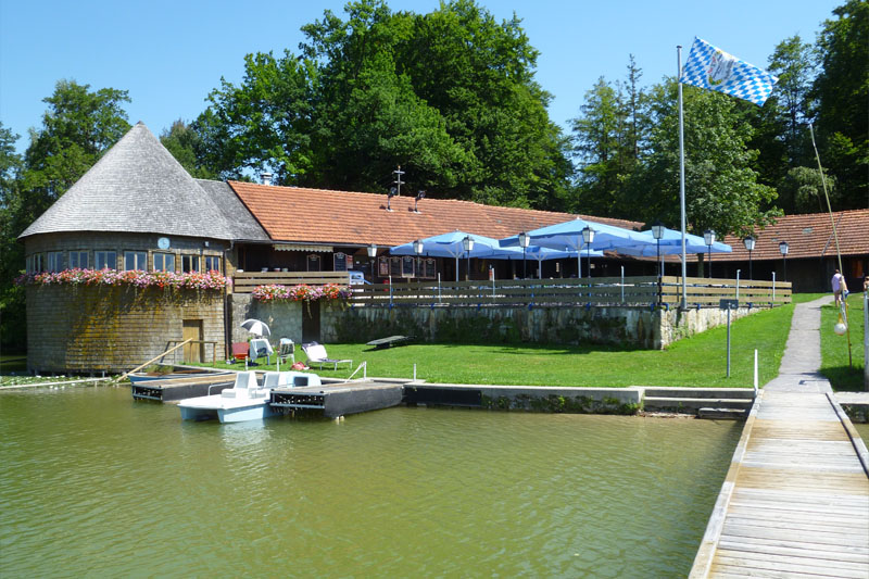 Schwimmen im Leitgeringersee