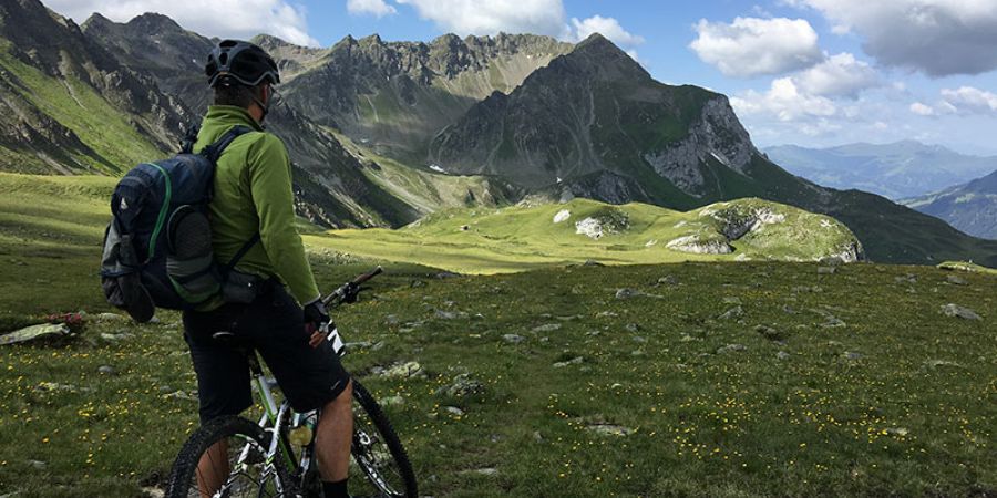 Radtour in den Alpen