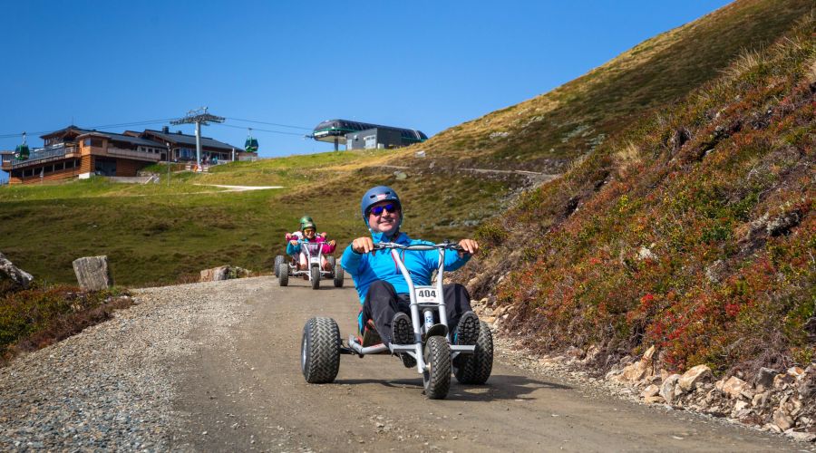 Unterwegs mit dem Mountaincart