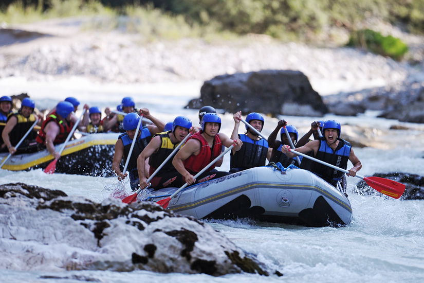 Wildwasserrafting 