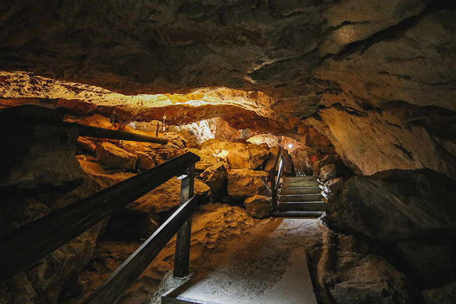 Atemberaubende Höhle in St. Martin bei Lofer