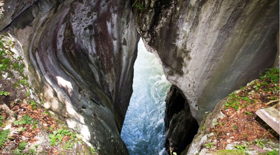 Naturschauspiel Salzachöfen Pass Lueg