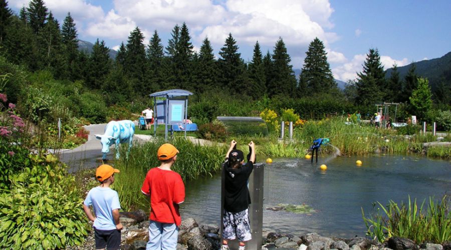 Wasserpark in Krimml